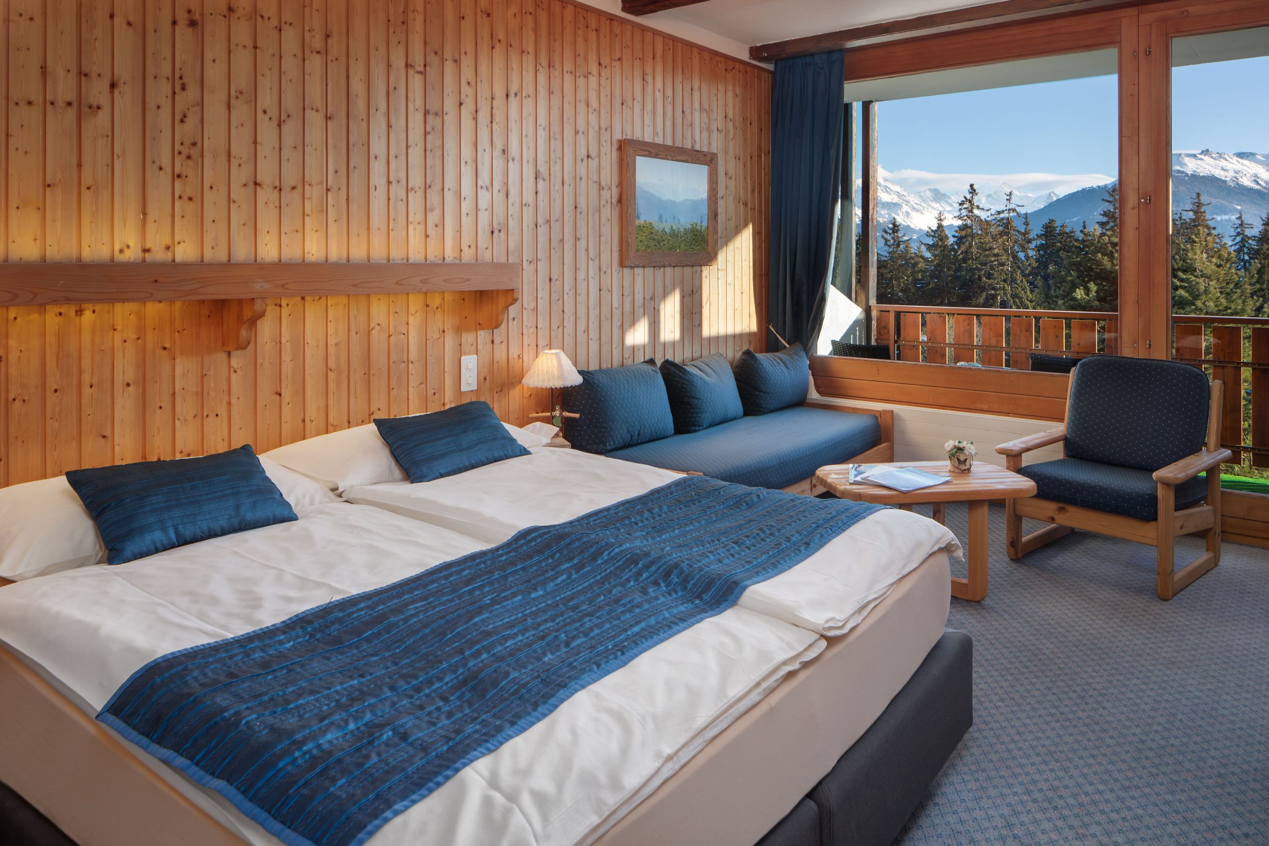 3 Chambre sud hôtel la Prairie