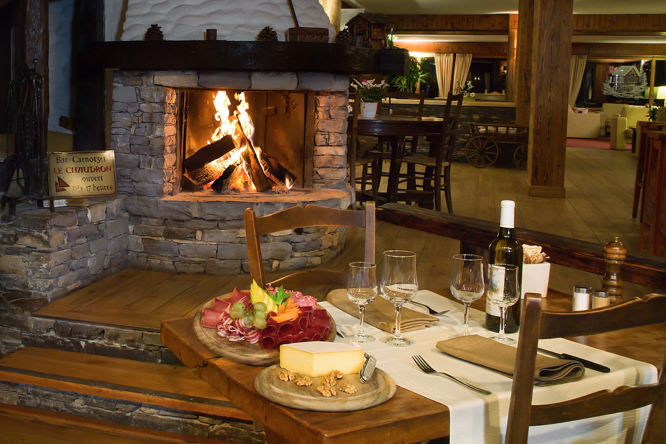 Hotel La Prairie Crans Montana Restaurant