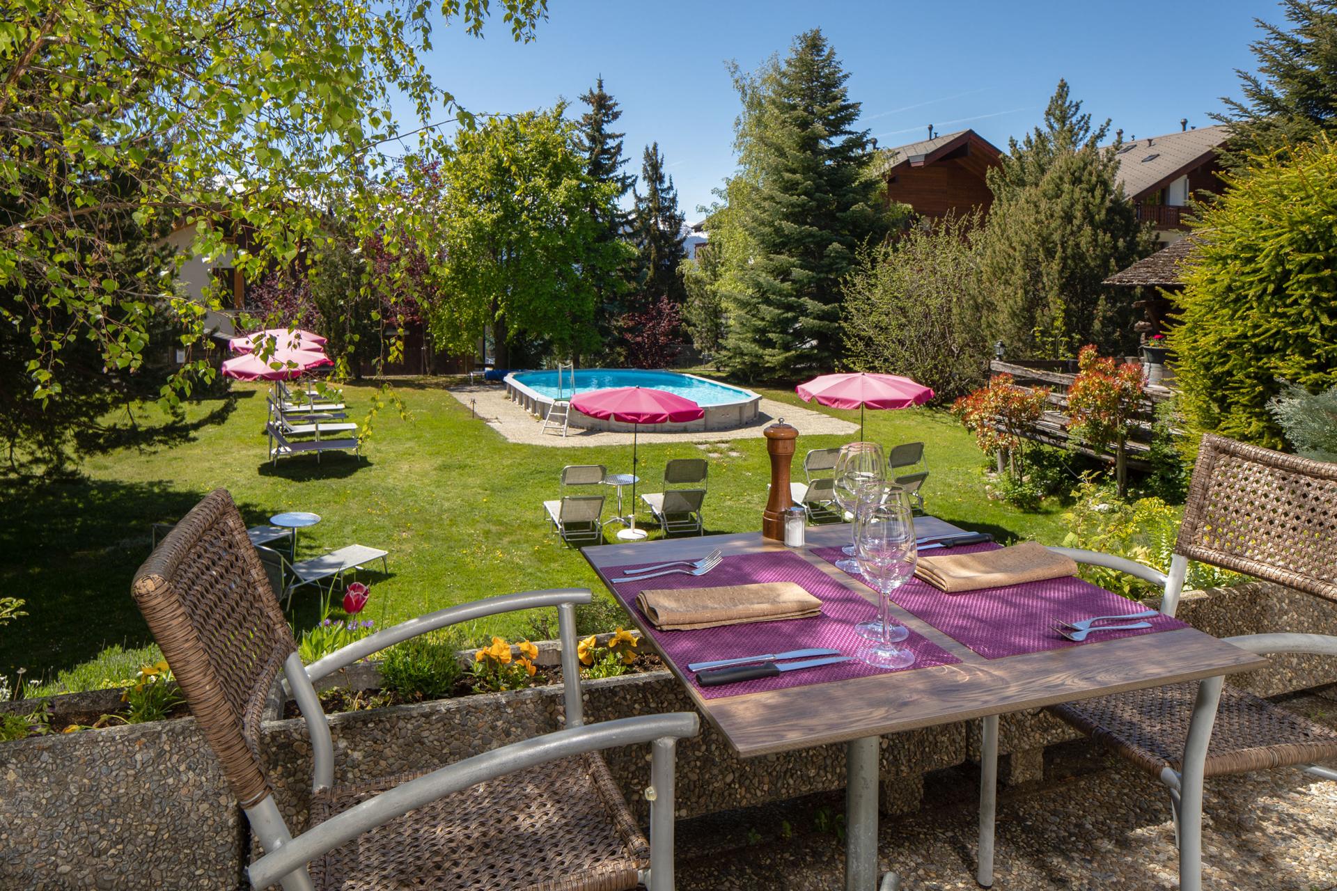 Restaurant Hotel La Prairie Crans Montana