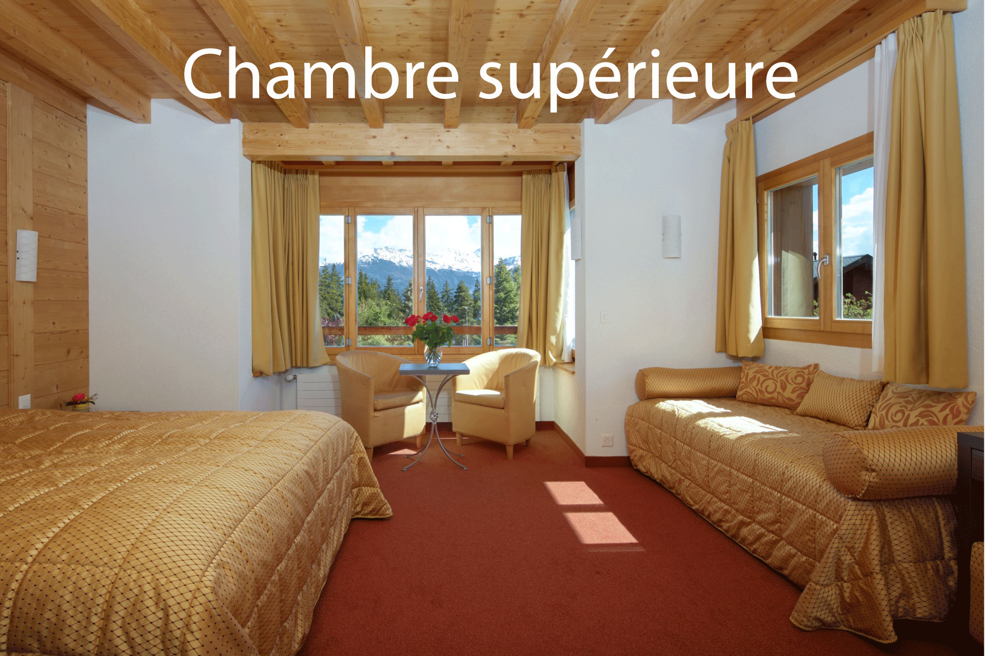 Hotel La Prairie chambre supérieure