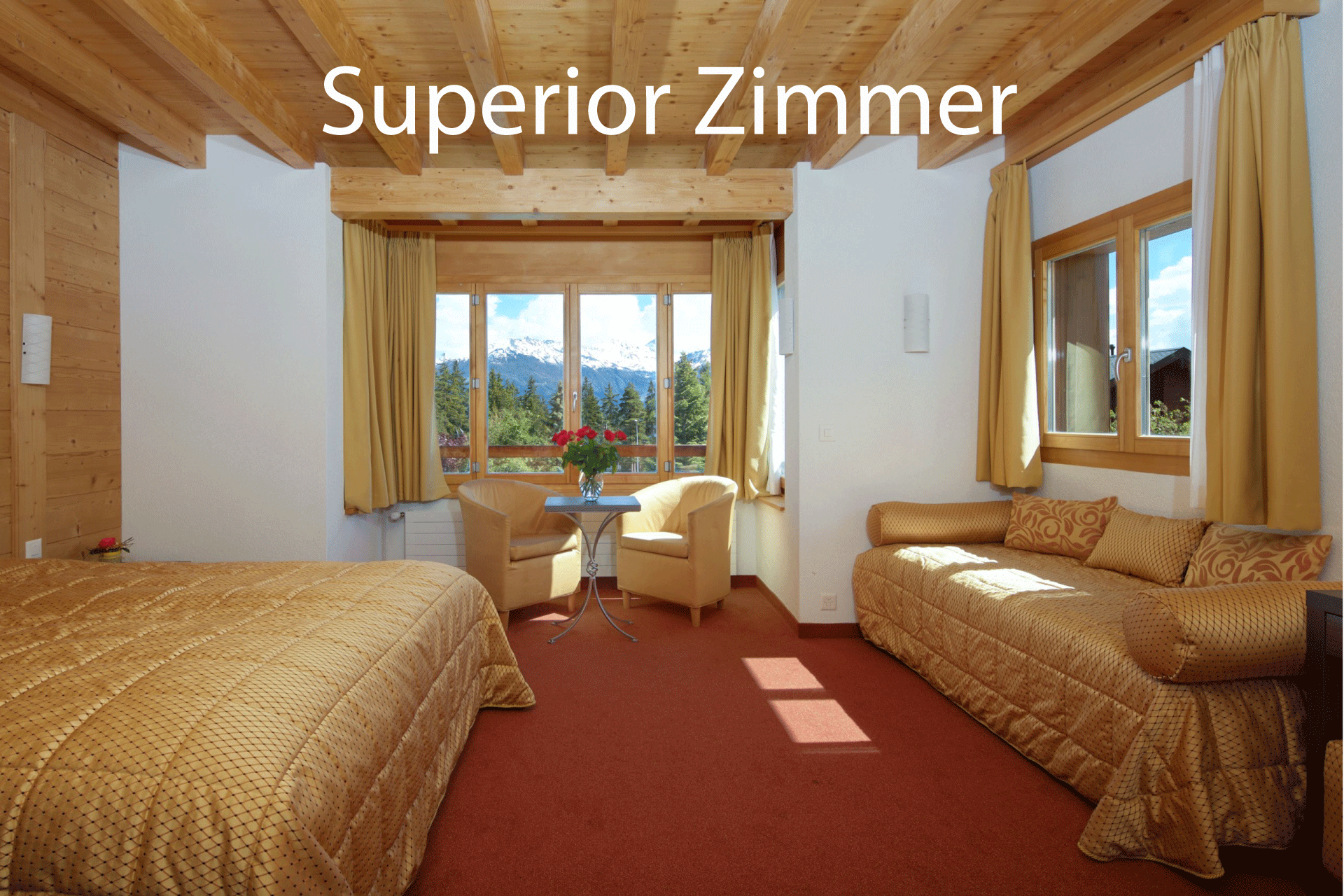Hotel La Prairie superior zimmer
